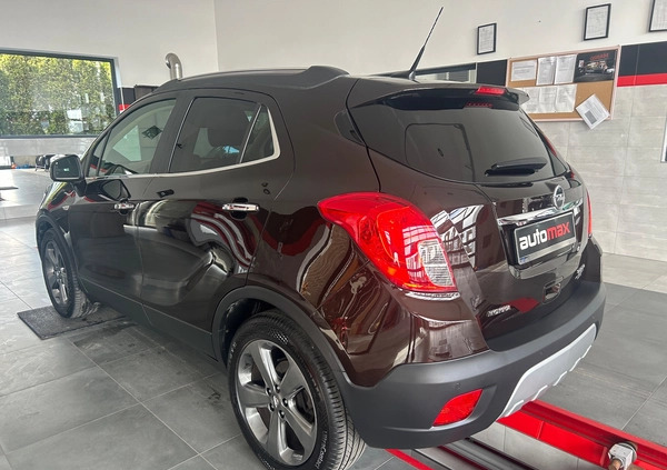 Opel Mokka cena 42900 przebieg: 155400, rok produkcji 2015 z Brańsk małe 704